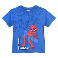 Tričko Spiderman Sítě , Velikost - 98 , Barva - Modrá