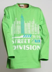 Tričko STREET , Velikost - 122 , Barva - Zelená