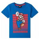 Tričko Super Mario , Velikost - 104 , Barva - Modrá