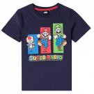Tričko Super Mario , Velikost - 104 , Barva - Tmavo modrá