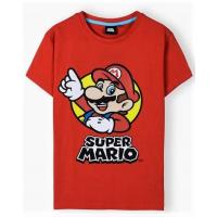Tričko Super Mario , Velikost - 110 , Barva - Červená