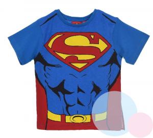 Tričko Superman , Barva - Modrá