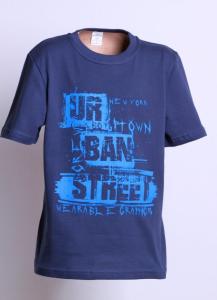 Tričko URBAN STREET , Velikost - 134 , Barva - Tmavo modrá