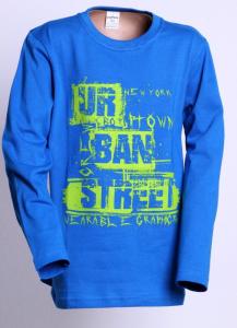Tričko URBAN STREET , Velikost - 134 , Barva - Modrá