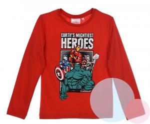 TRIKO AVENGERS , Barva - Červená , Velikost - 104