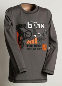 Triko BMX , Velikost - 128 , Barva - Čierna