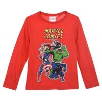 Tričko Avengers Comics , Velikost - 104 , Barva - Červená