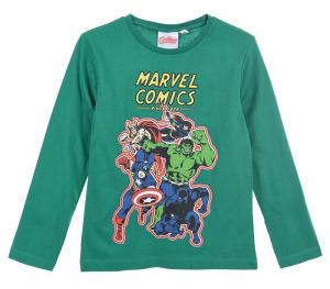 Tričko Avengers Comics , Velikost - 140 , Barva - Zelená
