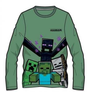 TRIKO MINECRAFT , Velikost - 134 , Barva - Zelená
