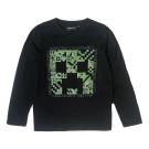 TRIKO MINECRAFT , Velikost - 128 , Barva - Čierna