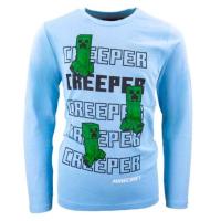 TRIKO MINECRAFT , Velikost - 152 , Barva - Světlo modrá