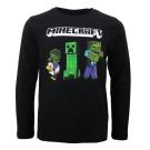 TRIKO MINECRAFT , Velikost - 152 , Barva - Čierna