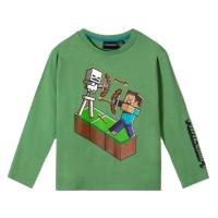 TRIKO MINECRAFT , Velikost - 152 , Barva - Zelená
