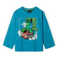 TRIKO MINECRAFT , Velikost - 152 , Barva - Modro-zelená