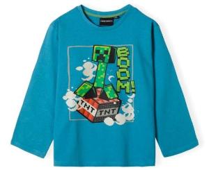 TRIKO MINECRAFT , Velikost - 152 , Barva - Modro-zelená