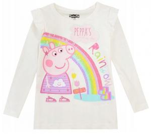 Tričko Peppa Pig , Velikost - 104 , Barva - Krémová