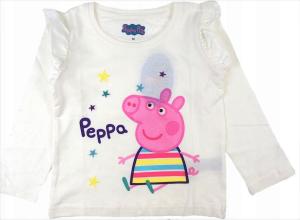 Tričko Peppa Pig , Velikost - 92 , Barva - Biela