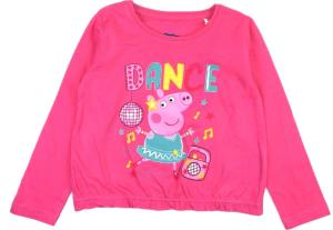 Tričko Peppa Pig , Velikost - 104 , Barva - Malinová