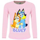 Tričko s dlhým rukávom Bluey , Velikost - 92 , Barva - Svetlo ružová
