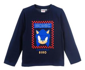 Tričko s dlhým rukávom Sonic , Velikost - 98 , Barva - Modrá