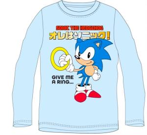 Tričko Sonic , Velikost - 104 , Barva - Světlo modrá