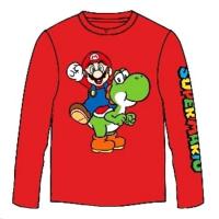 TRIKO SUPER MARIO , Velikost - 140/146 , Barva - Červená