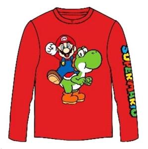 TRIKO SUPER MARIO , Velikost - 140/146 , Barva - Červená
