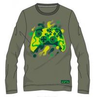 Tričko X-BOX , Velikost - 116 , Barva - Tmavo zelená