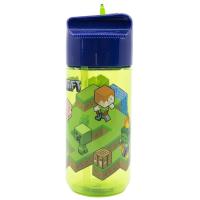 Láhev Minecraft tritan , Velikost lahve - 430 ml , Barva - Zelená