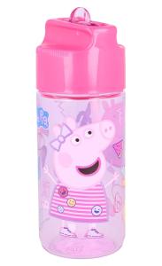 Fľaša PEPPA PIG junior , Velikost lahve - 430 ml , Barva - Ružová