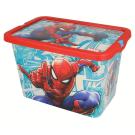 Úložný box Spiderman , Barva - Modrá