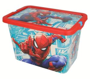 Úložný box Spiderman , Barva - Modrá