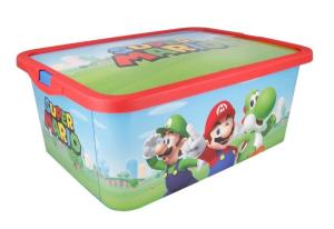 Úložný box Super Mario 13l , Barva - Barevná