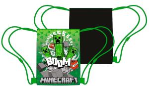 Vrecko na prezuvky Minecraft , Barva - Zelená