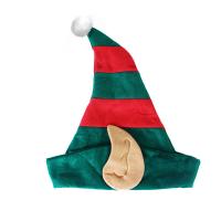 Vianočná čiapka Elf , Barva - Červeno-zelená