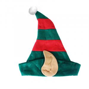 Vianočná čiapka Elf , Barva - Červeno-zelená