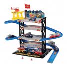 Veľká parkovacia garáž s heliportom , Barva - Barevná