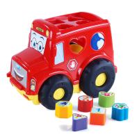 Vkladačka baby autobus pre najmenších , Barva - Červená