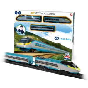 Vlak Pendolino Naše železnice MINI na baterie , Barva - Barevná