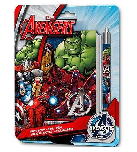 Zápisník a propisla Avengers
