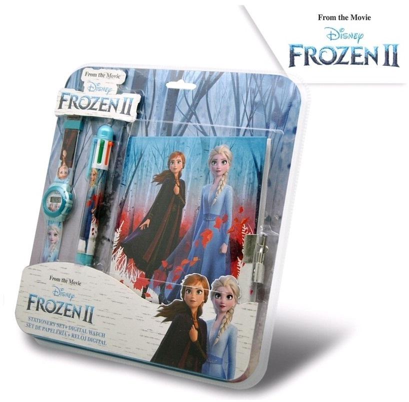 ZÁPISNÍK, HODINKY A PROPISKA FROZEN