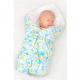 Zavinovačka New Baby Hviezdy , Barva - Šedá , Rozměr textilu - 70x70-3