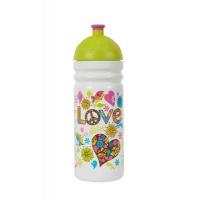 ZDRAVÁ FĽAŠA Hippies , Velikost lahve - 700 ml , Barva - Bielo-zelená