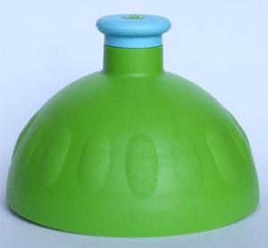 Zdravá fľaša - viečko - zelené