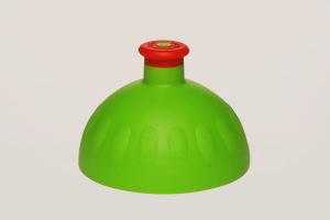 Zdravá fľaša - viečko - zelené , Barva - Zelená