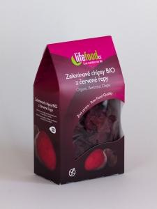 Zeleninové chipsy z červené repy BIO