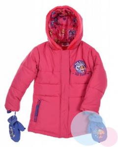 Zimná bunda a rukavice Paw Patrol , Barva - Malinová