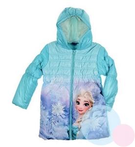 ZIMNÁ BUNDA FROZEN Elsa , Barva - Tyrkysová