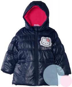 ZIMNÁ BUNDA HELLO KITTY , Barva - Tmavo modrá