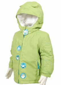 Zimná bunda nepremokavá , Barva - Zelená